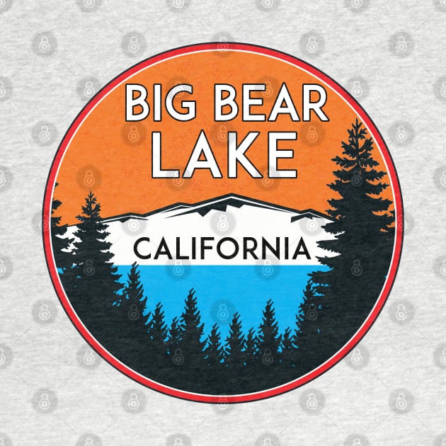 BIG BEAR LAKE CALIFORNIA REPUBLIC SKIING SKI LAKE BOAT BOATING BEAR SNOWBOARD by heybert00